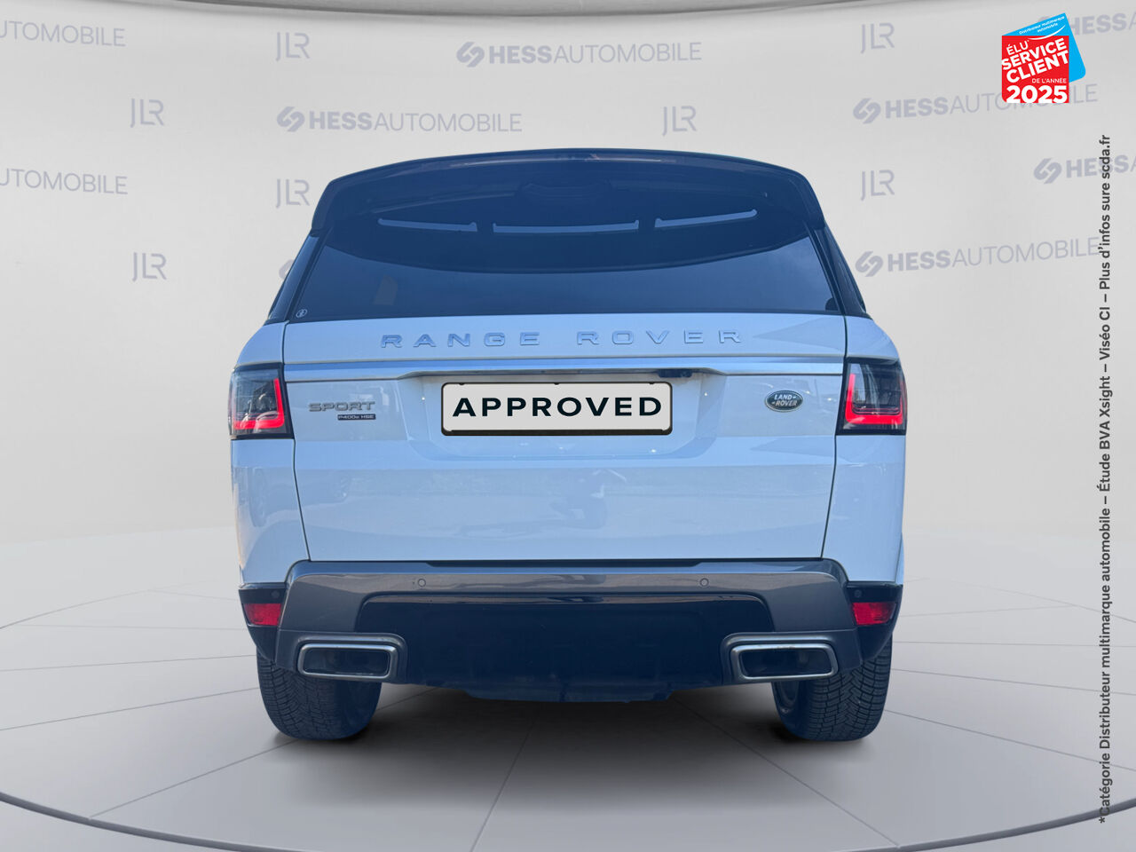 Véhicule d'occasion LAND-ROVER RANGE ROVER SPORT 2.0 P400E 404CH HSE MARK VII TOUVRANT SIEGES CHAUF/CUIR GPS CAMERA MERIDIAN chez Land Rover Strasbourg