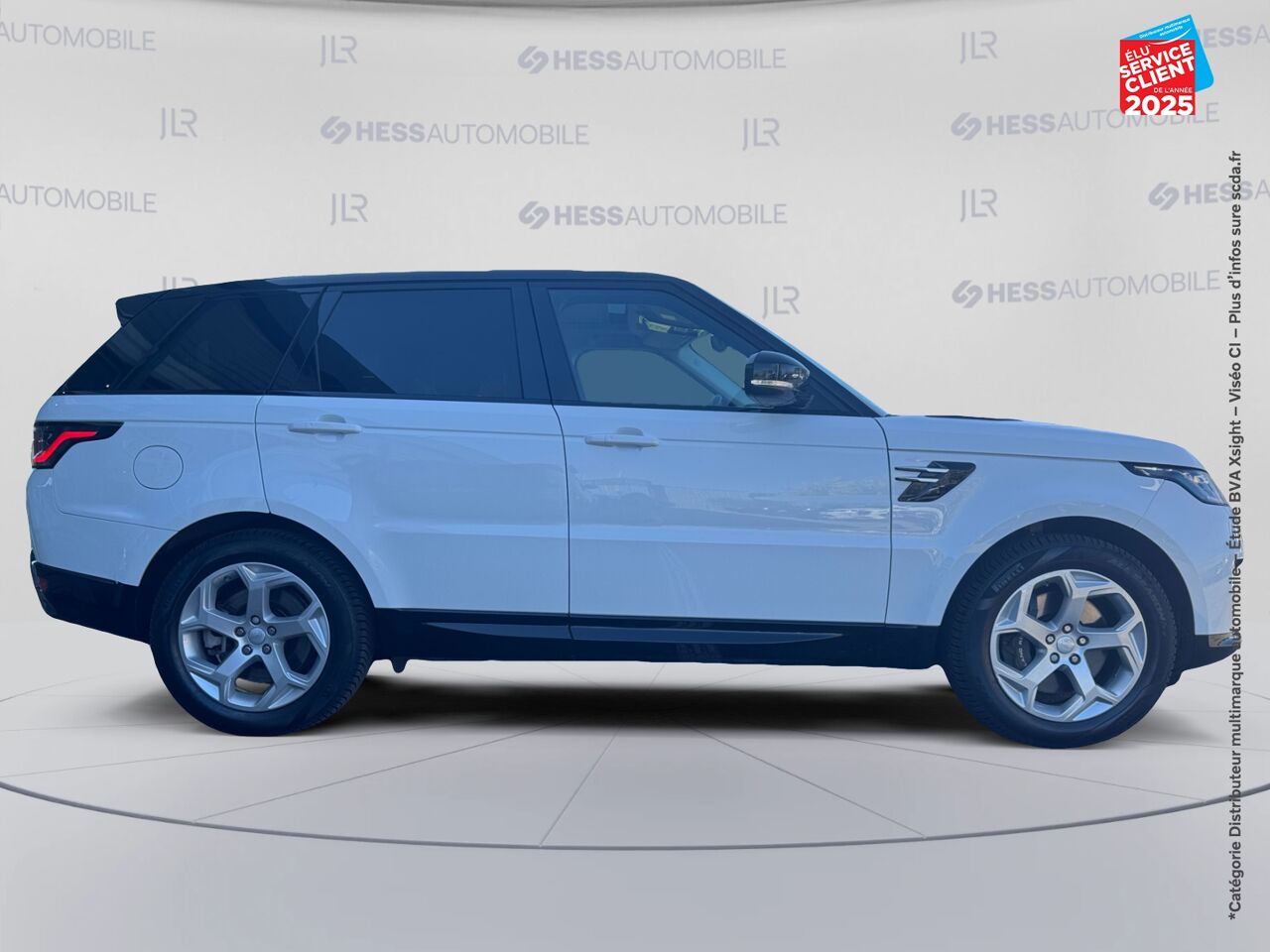 Véhicule d'occasion LAND-ROVER RANGE ROVER SPORT 2.0 P400E 404CH HSE MARK VII TOUVRANT SIEGES CHAUF/CUIR GPS CAMERA MERIDIAN chez Land Rover Strasbourg