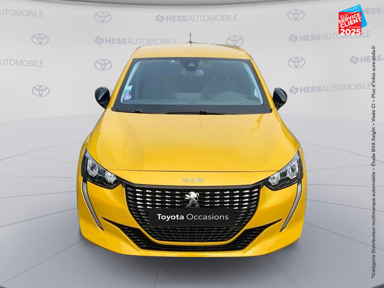 Véhicule d'occasion PEUGEOT 208 1.2 PURETECH 100CH S/S ALLURE PACK EAT8 CAMERA CARPLAY chez Renault Strasbourg