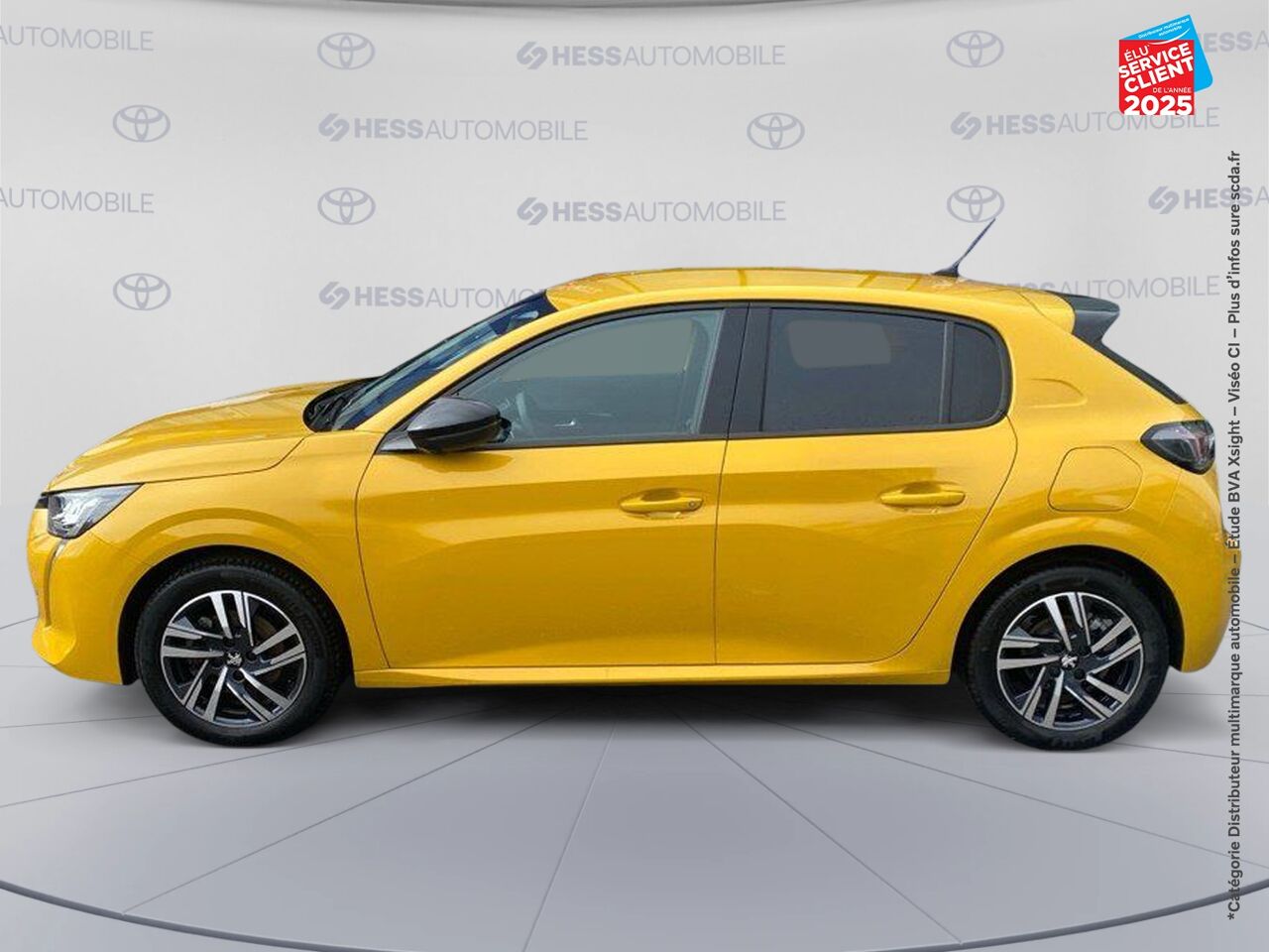 Véhicule d'occasion PEUGEOT 208 1.2 PURETECH 100CH S/S ALLURE PACK EAT8 CAMERA CARPLAY chez Renault Strasbourg