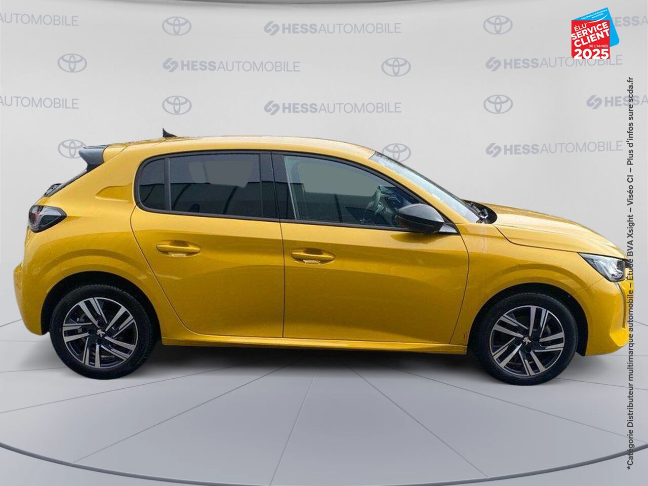 Véhicule d'occasion PEUGEOT 208 1.2 PURETECH 100CH S/S ALLURE PACK EAT8 CAMERA CARPLAY chez Renault Strasbourg