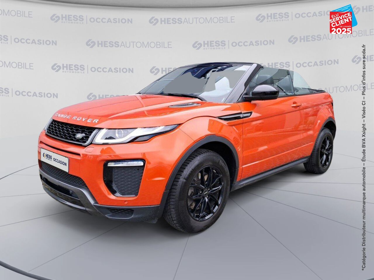 Véhicule d'occasion LAND-ROVER RANGE EVOQUE CAB 2.0 TD4 180 HSE DYNAMIC BVA MARK IV SIEGES CHAUF/CUIR GPS CAMERA MERIDIAN chez BMW Besançon