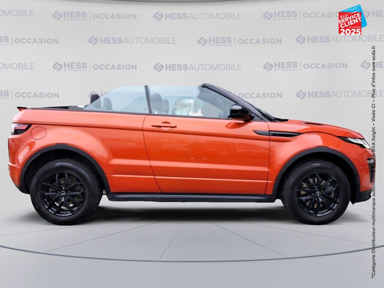 Véhicule d'occasion LAND-ROVER RANGE EVOQUE CAB 2.0 TD4 180 HSE DYNAMIC BVA MARK IV SIEGES CHAUF/CUIR GPS CAMERA MERIDIAN chez BMW Besançon
