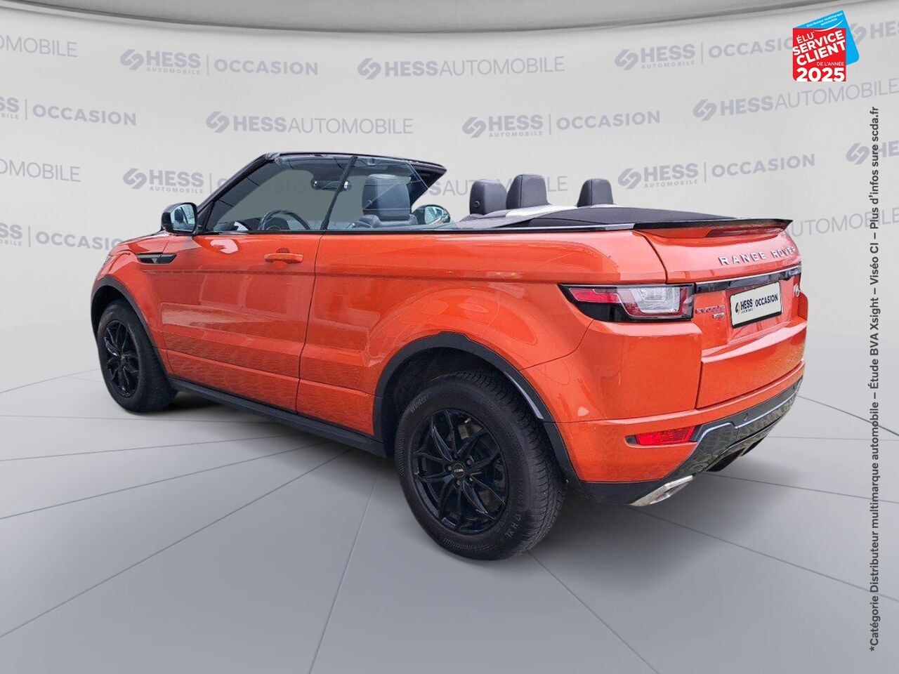 Véhicule d'occasion LAND-ROVER RANGE EVOQUE CAB 2.0 TD4 180 HSE DYNAMIC BVA MARK IV SIEGES CHAUF/CUIR GPS CAMERA MERIDIAN chez BMW Besançon