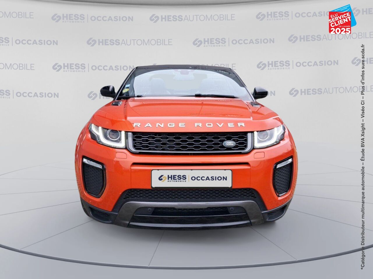 Véhicule d'occasion LAND-ROVER RANGE EVOQUE CAB 2.0 TD4 180 HSE DYNAMIC BVA MARK IV SIEGES CHAUF/CUIR GPS CAMERA MERIDIAN chez BMW Besançon