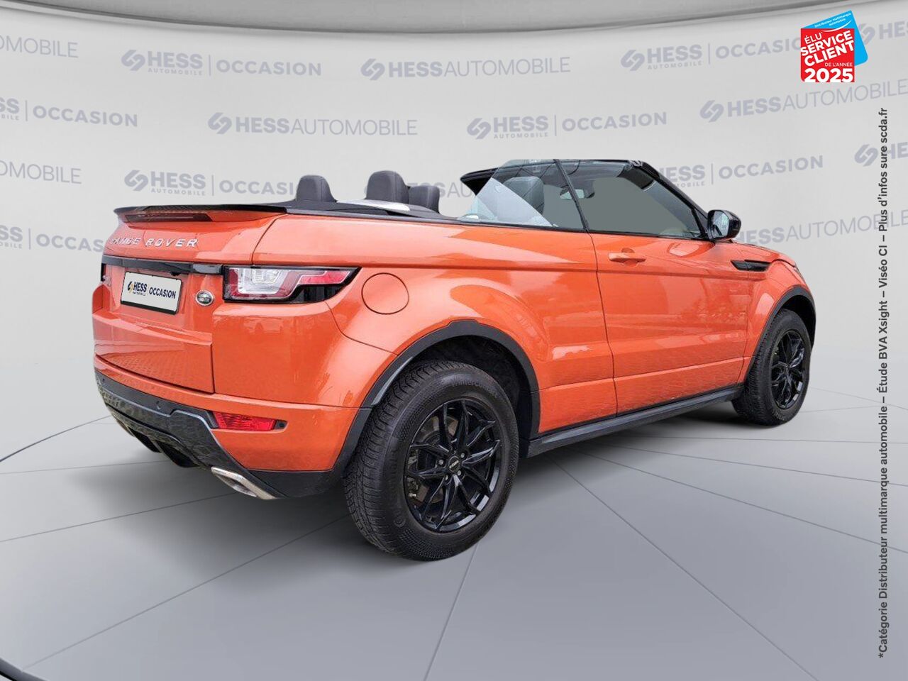 Véhicule d'occasion LAND-ROVER RANGE EVOQUE CAB 2.0 TD4 180 HSE DYNAMIC BVA MARK IV SIEGES CHAUF/CUIR GPS CAMERA MERIDIAN chez BMW Besançon