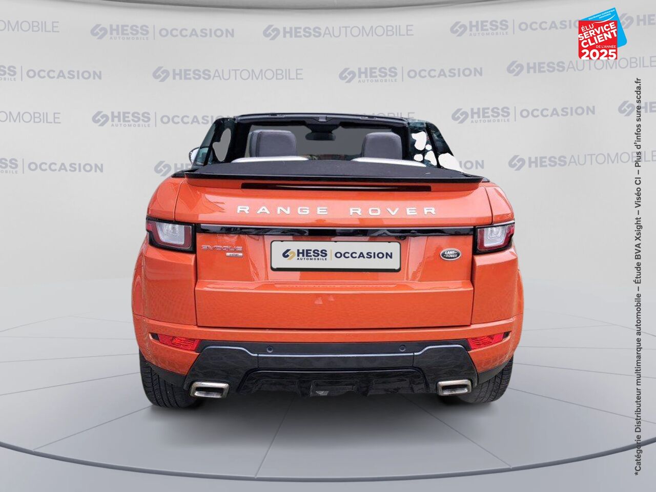 Véhicule d'occasion LAND-ROVER RANGE EVOQUE CAB 2.0 TD4 180 HSE DYNAMIC BVA MARK IV SIEGES CHAUF/CUIR GPS CAMERA MERIDIAN chez BMW Besançon
