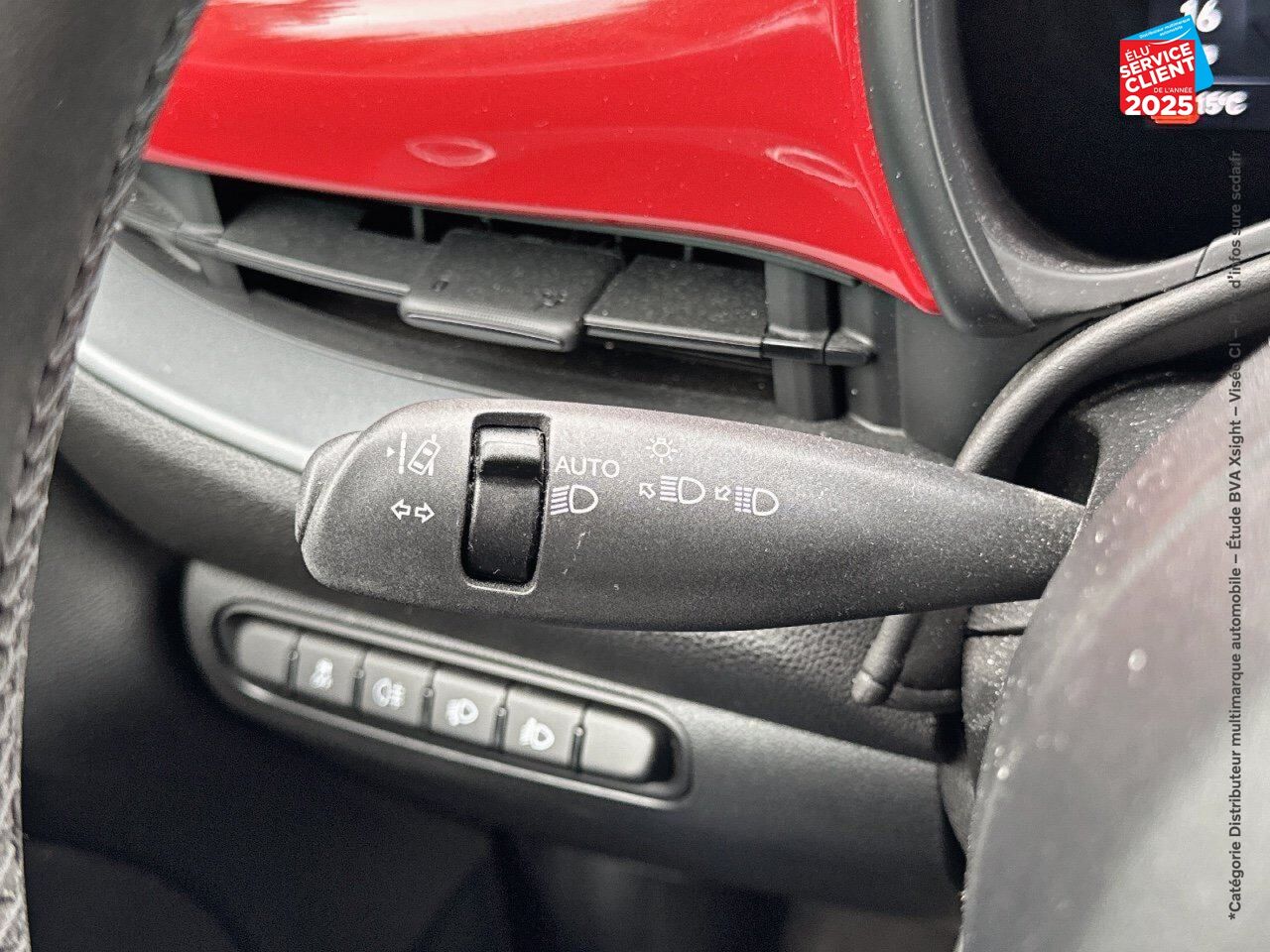 Véhicule d'occasion FIAT 500C E 95CH RED GPS CAMERA chez Opel Bar le Duc