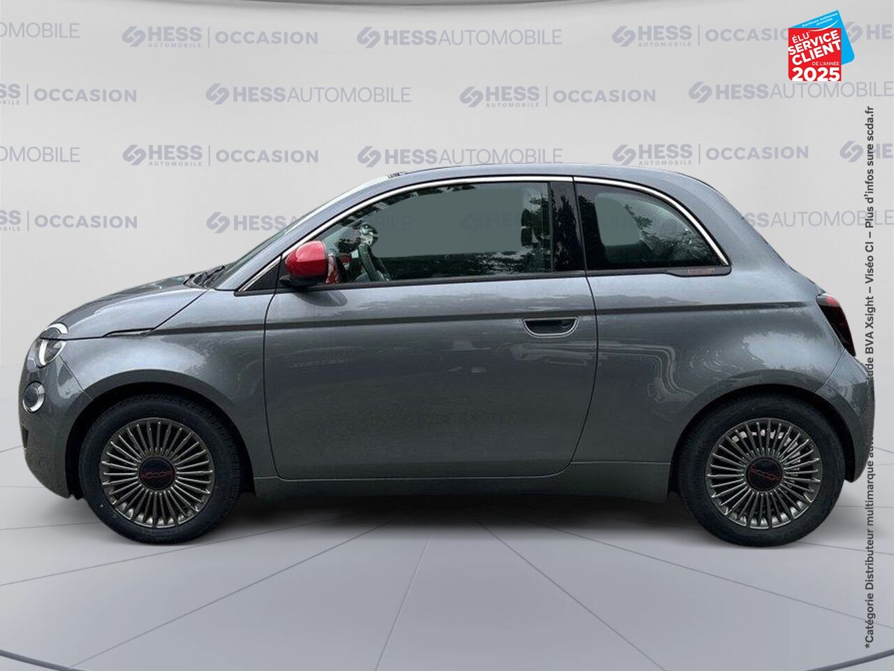 Véhicule d'occasion FIAT 500C E 95CH RED GPS CAMERA chez Opel Bar le Duc