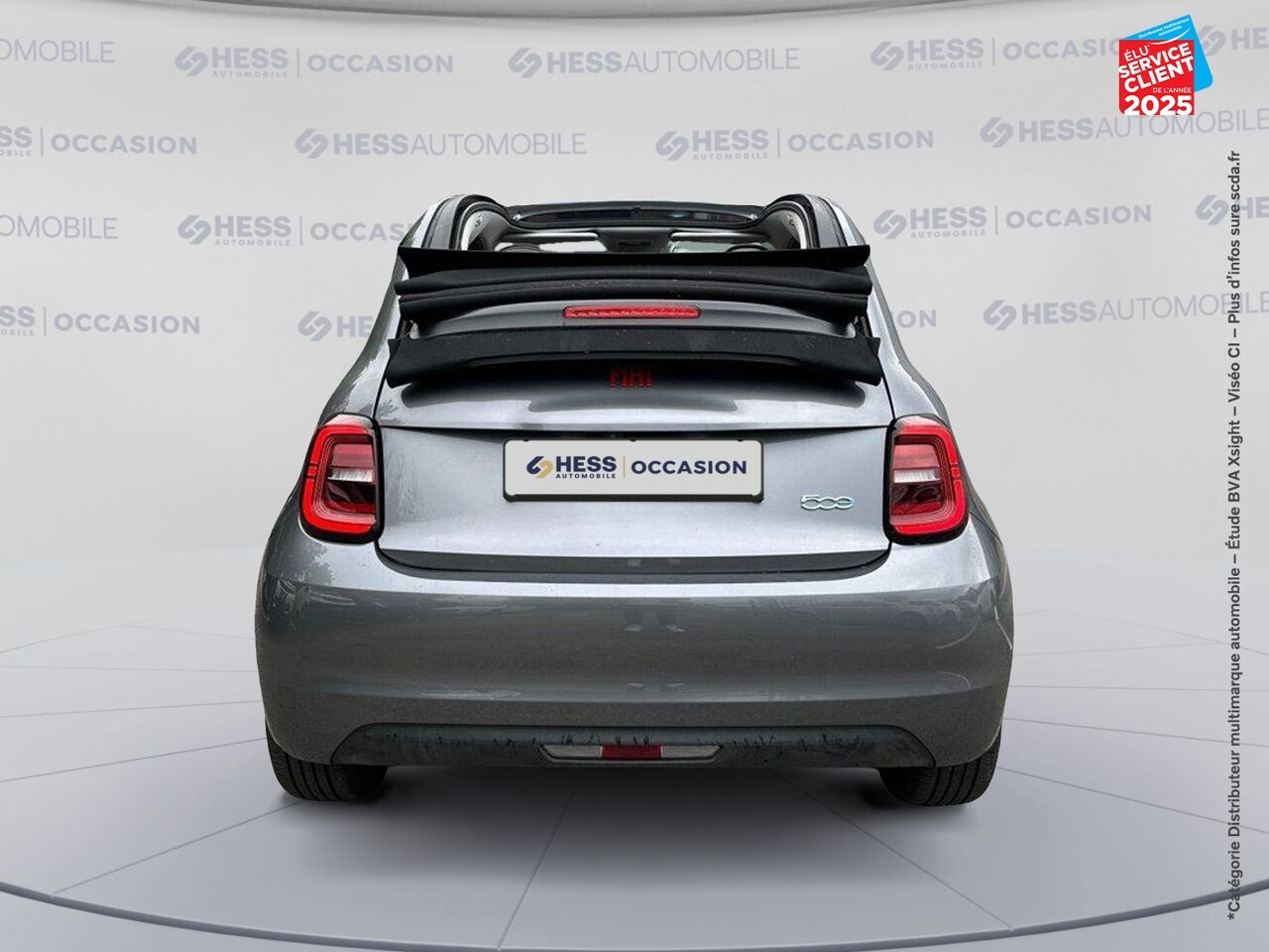 Véhicule d'occasion FIAT 500C E 95CH RED GPS CAMERA chez Opel Bar le Duc