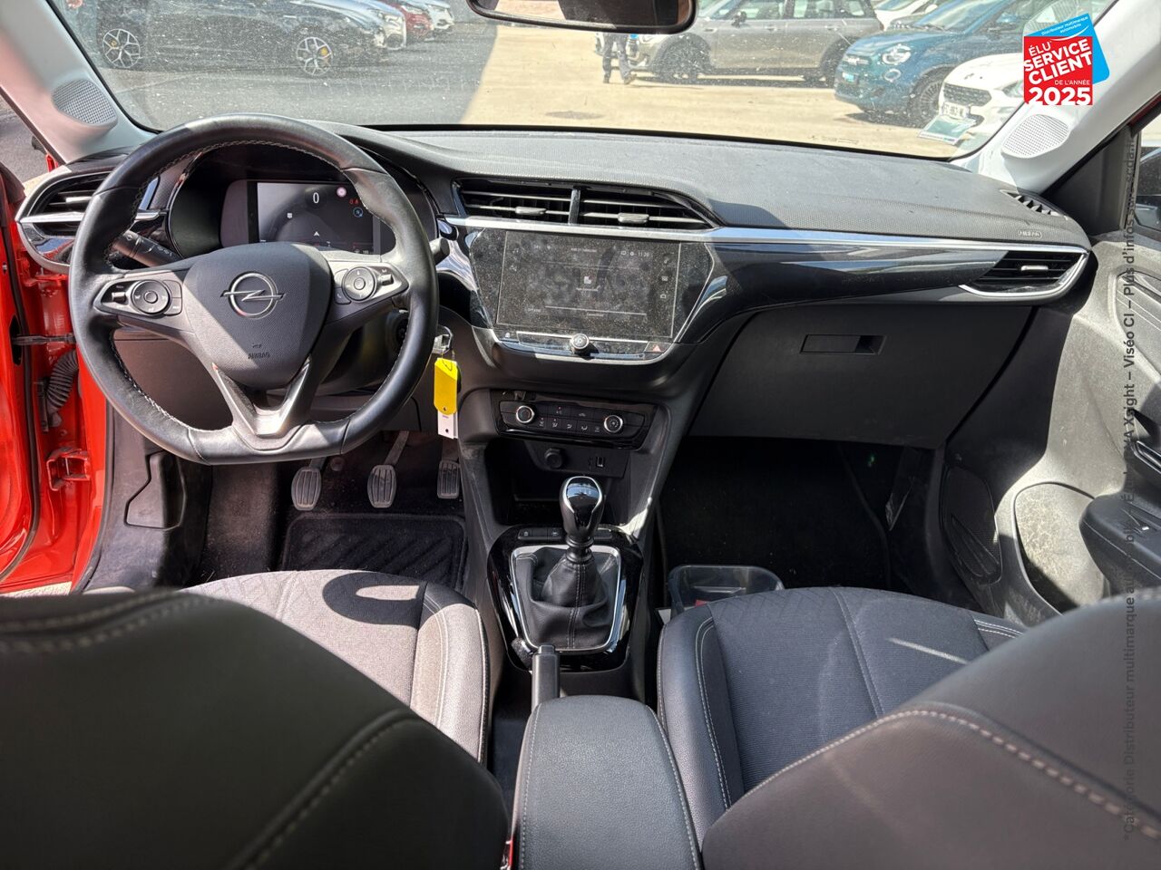 Véhicule d'occasion OPEL CORSA 1.2 TURBO 100CH ELEGANCE GPS chez Opel Besançon