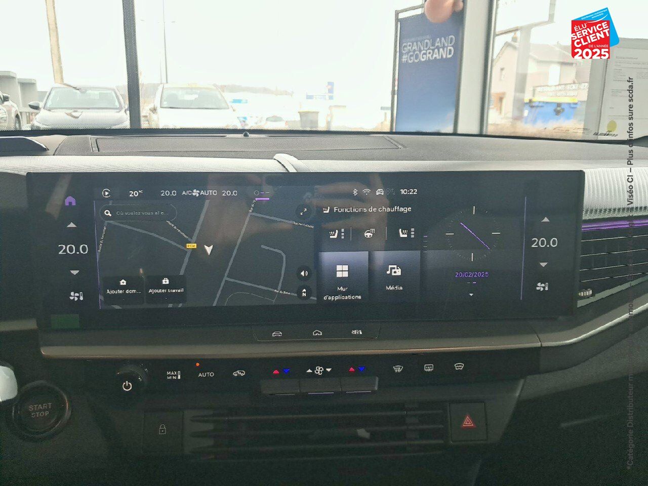 Véhicule d'occasion OPEL GRANDLAND ELECTRIC 213CH BATTERIE 73 KWH GS chez Toyota Thionville