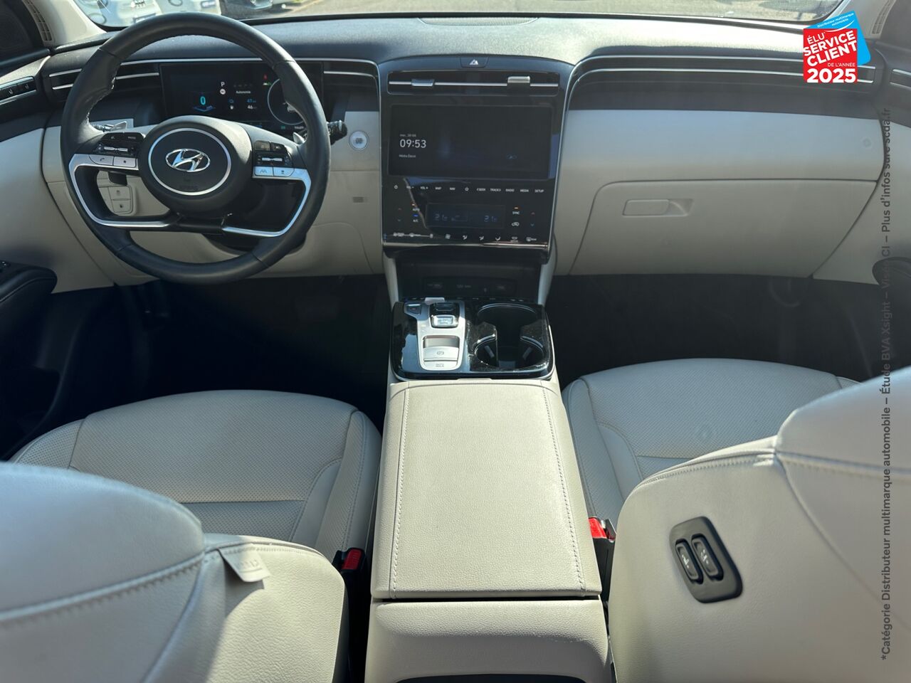 Véhicule d'occasion HYUNDAI TUCSON 1.6 T-GDI 265CH PHEV EXECUTIVE BVA6 HTRAC chez Renault Colmar