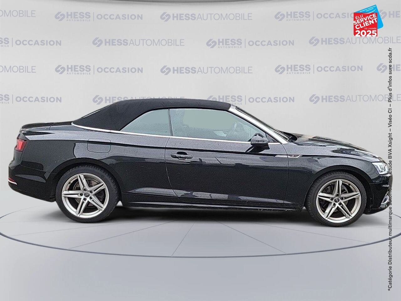 Véhicule d'occasion AUDI A5 CABRIOLET 2.0 TFSI 190CH S LINE S TRONIC 7 chez Dacia Montbéliard