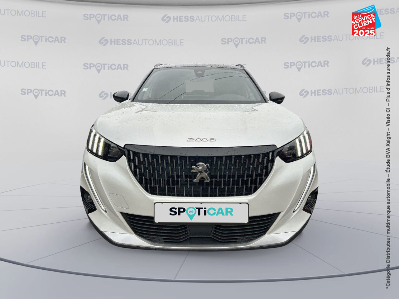 Véhicule d'occasion PEUGEOT 2008 1.2 PURETECH 155CH S/S GT EAT8 SIEGES CHAUF/CUIR GPS CAMERA chez Toyota Thionville