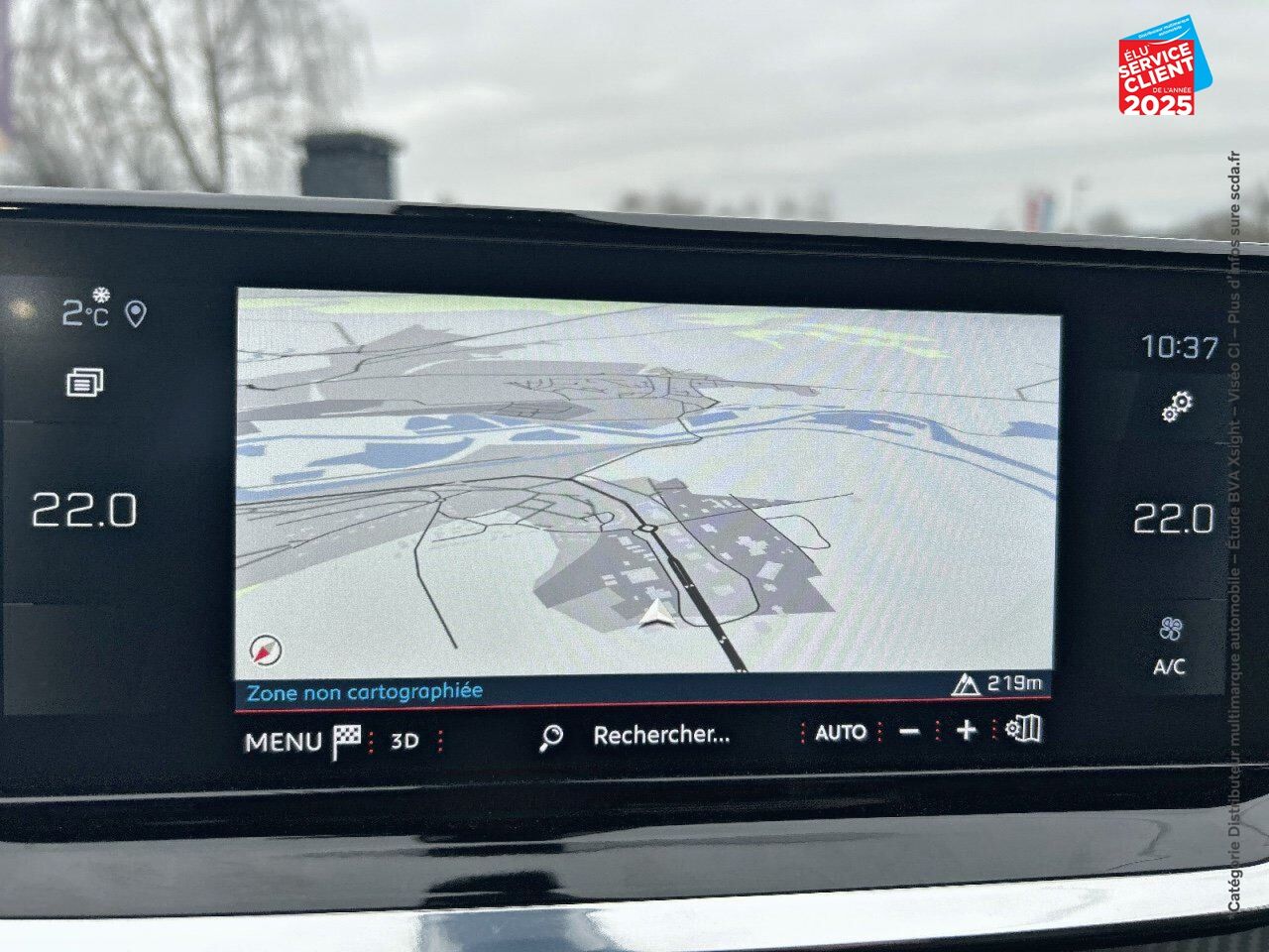 Véhicule d'occasion PEUGEOT 2008 1.2 PURETECH 155CH S/S GT EAT8 SIEGES CHAUF/CUIR GPS CAMERA chez Toyota Thionville