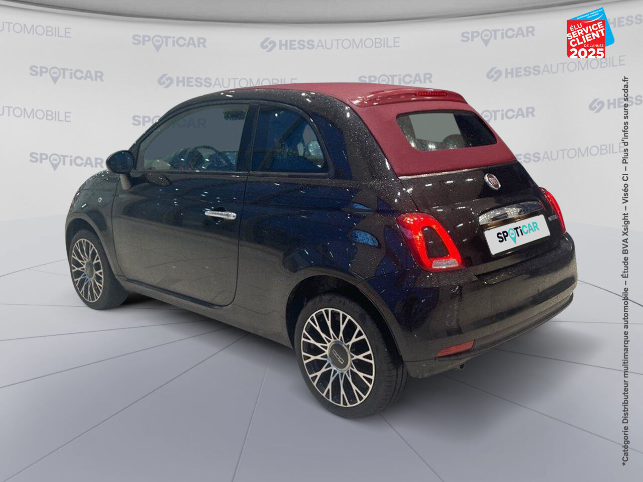 Véhicule d'occasion FIAT 500C 1.0 70CH BSG S/S chez Renault Colmar