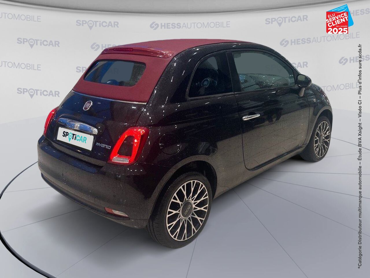 Véhicule d'occasion FIAT 500C 1.0 70CH BSG S/S chez Renault Colmar
