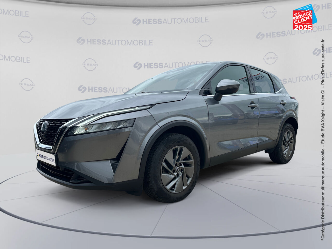 Véhicule d'occasion NISSAN QASHQAI 1.3 MILD HYBRID 140CH BUSINESS EDITION CAMERA chez Toyota Thionville