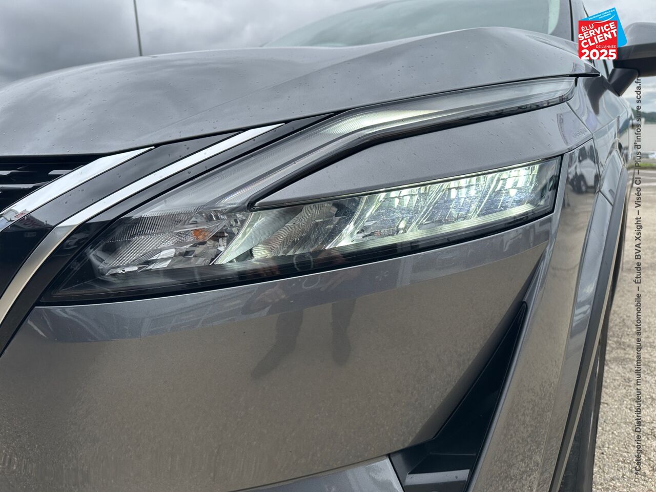 Véhicule d'occasion NISSAN QASHQAI 1.3 MILD HYBRID 140CH BUSINESS EDITION CAMERA chez Toyota Thionville