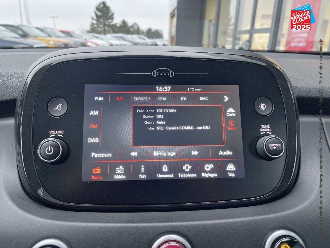 Véhicule d'occasion FIAT 500X 1.0 FIREFLY TURBO T3 120CH BY HARCOURT chez Hyundai Chalons