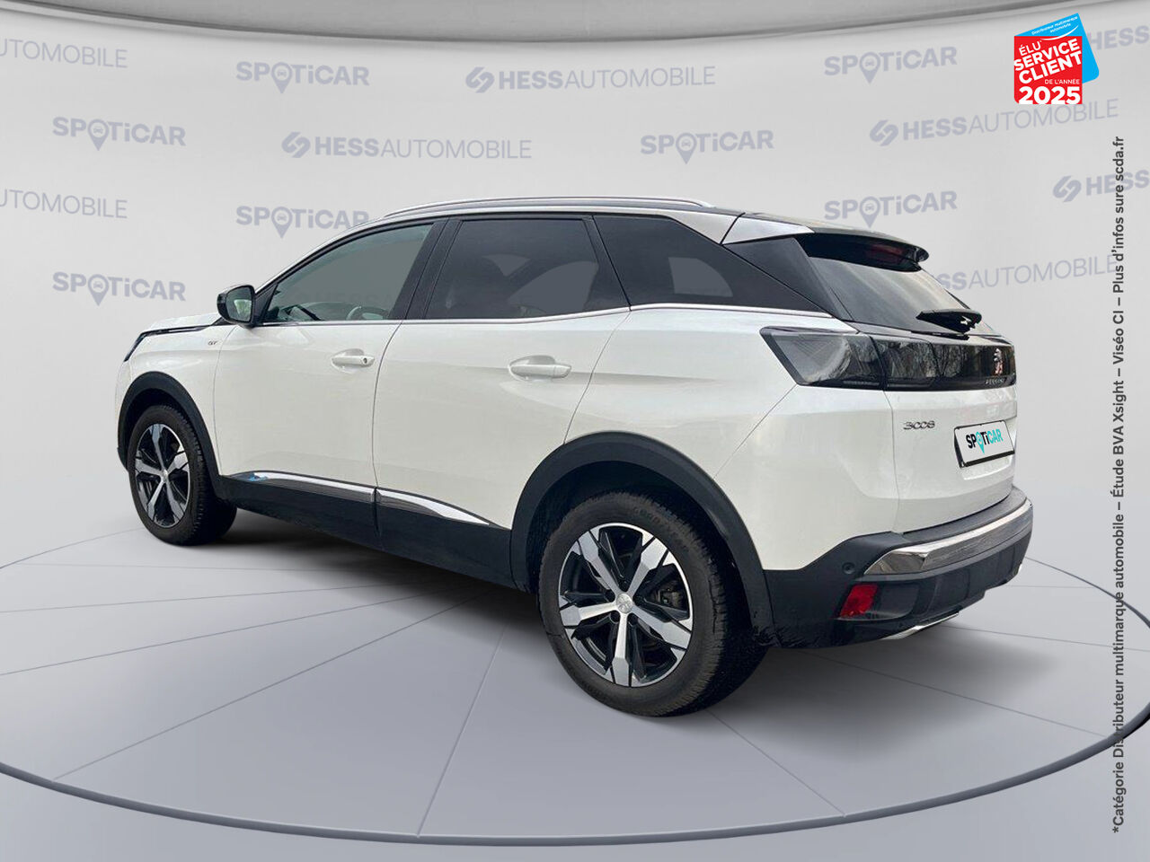 Véhicule d'occasion PEUGEOT 3008 1.2 PURETECH 130CH SS GT EAT8 chez Renault Colmar