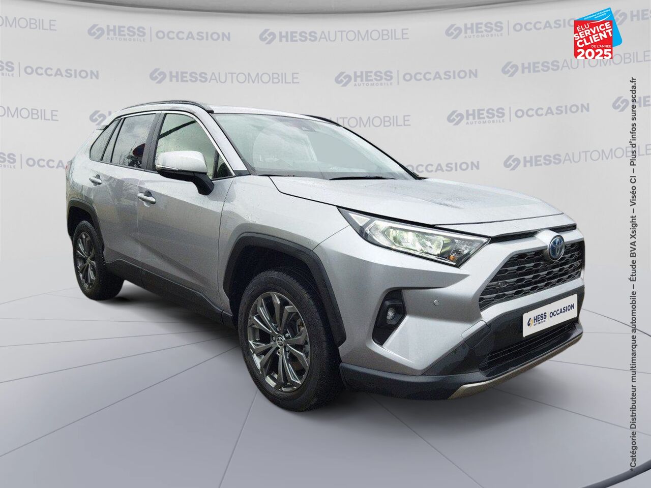 Véhicule d'occasion TOYOTA RAV4 2.5 HYBRIDE 218CH DYNAMIC 2WD MY24 chez Toyota Sarreguemines
