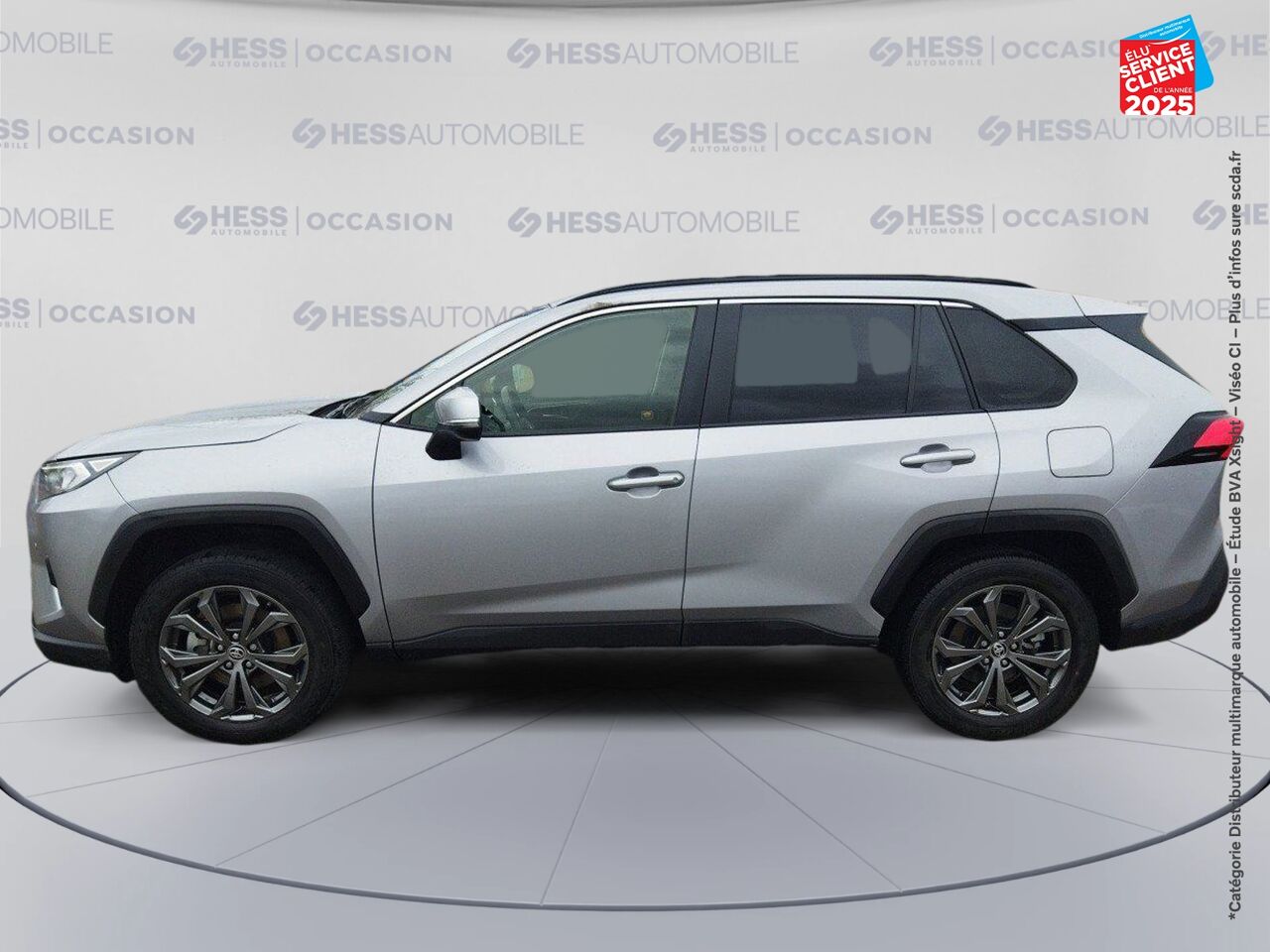 Véhicule d'occasion TOYOTA RAV4 2.5 HYBRIDE 218CH DYNAMIC 2WD MY24 chez Toyota Sarreguemines