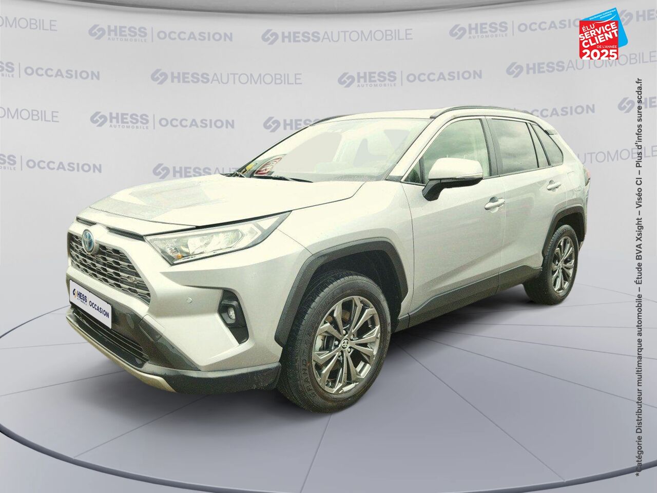 Véhicule d'occasion TOYOTA RAV4 2.5 HYBRIDE 218CH DYNAMIC 2WD MY24 chez Toyota Sarreguemines