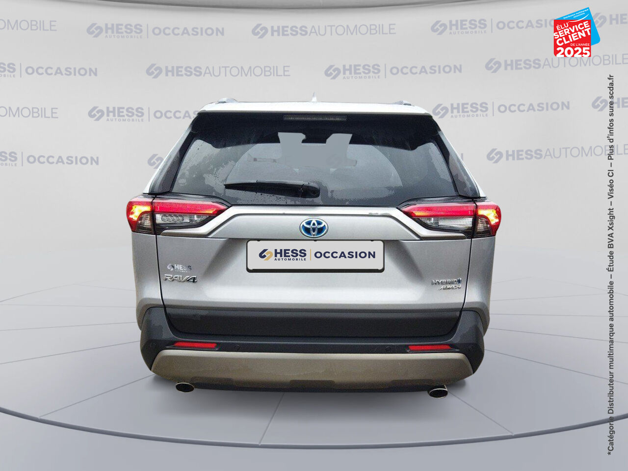 Véhicule d'occasion TOYOTA RAV4 2.5 HYBRIDE 218CH DYNAMIC 2WD MY24 chez Toyota Sarreguemines