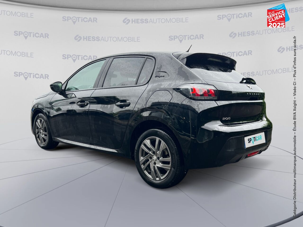 Véhicule d'occasion PEUGEOT 208 1.2 PURETECH 100CH SS STYLE 118G chez Toyota Thionville