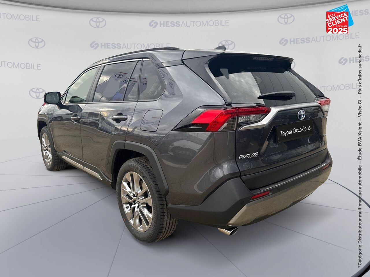 Véhicule neuf TOYOTA RAV4 2.5 HYBRIDE 218CH LOUNGE 2WD MY24 chez Toyota Sarreguemines