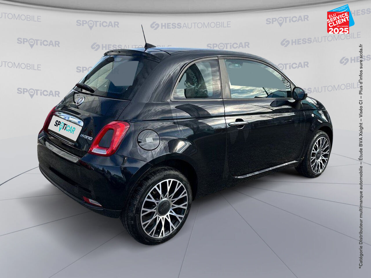 Véhicule d'occasion FIAT 500 1.0 70CH BSG SS chez Toyota Saint Dizier