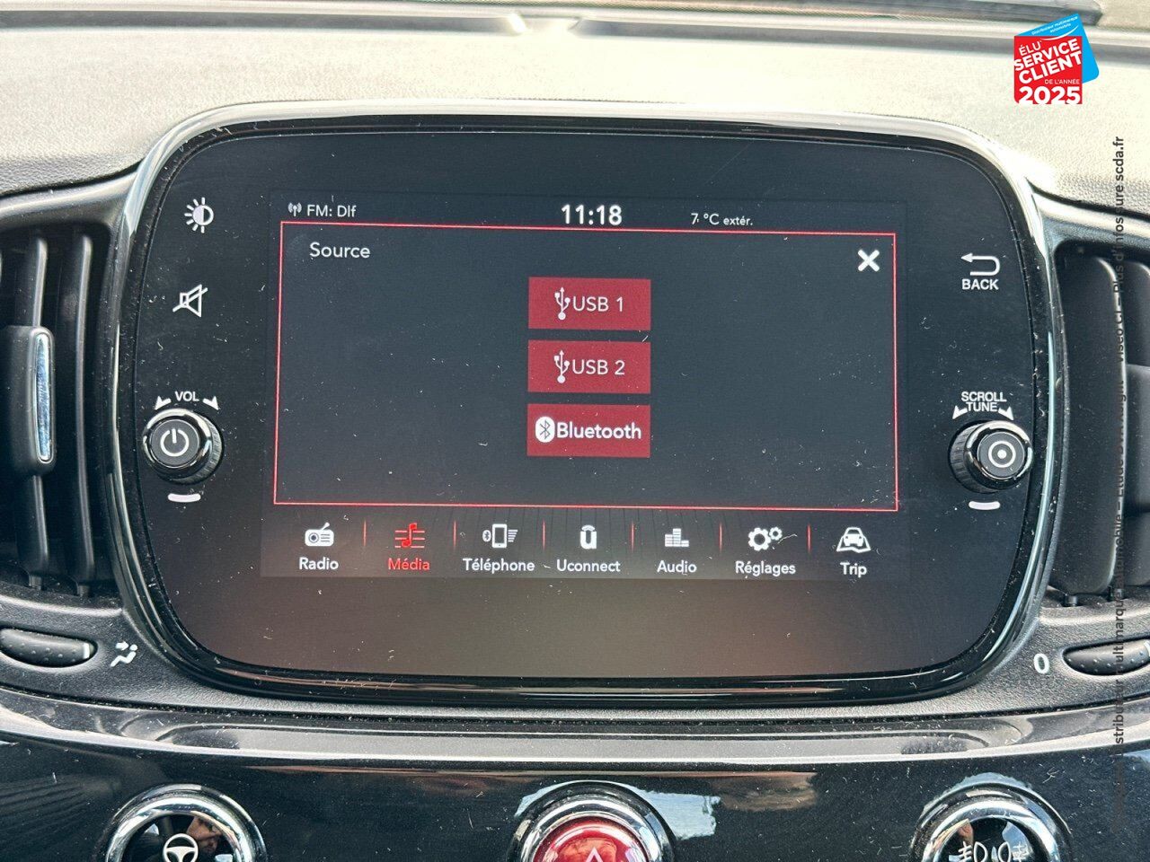 Véhicule d'occasion FIAT 500 1.0 70CH BSG SS chez Toyota Saint Dizier