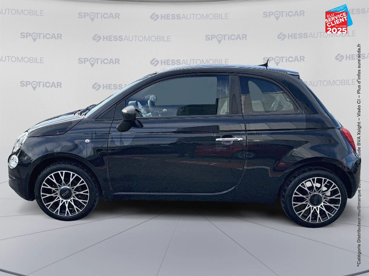 Véhicule d'occasion FIAT 500 1.0 70CH BSG SS chez Toyota Saint Dizier