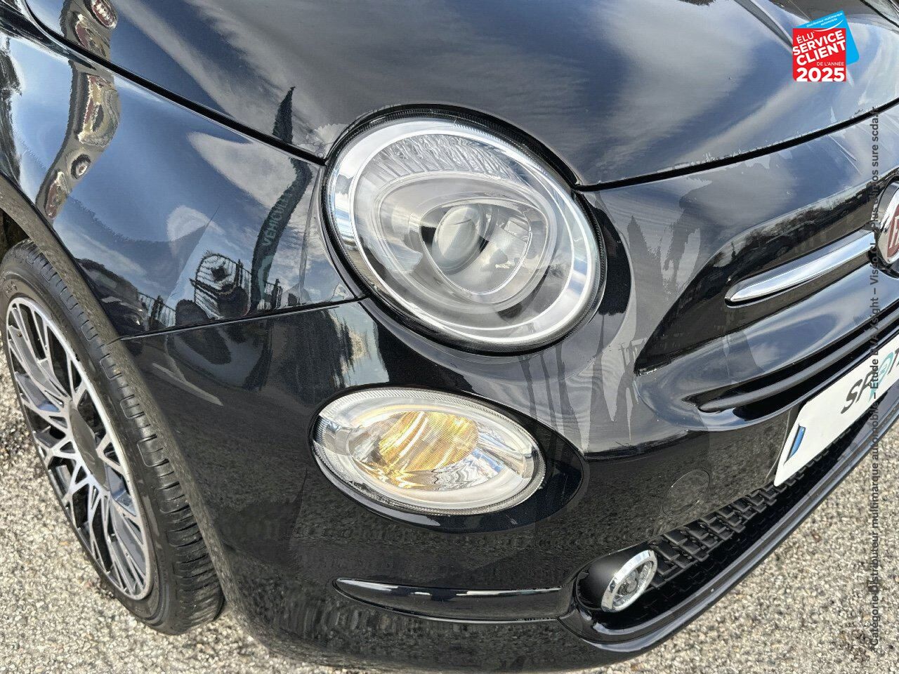 Véhicule d'occasion FIAT 500 1.0 70CH BSG SS chez Toyota Saint Dizier