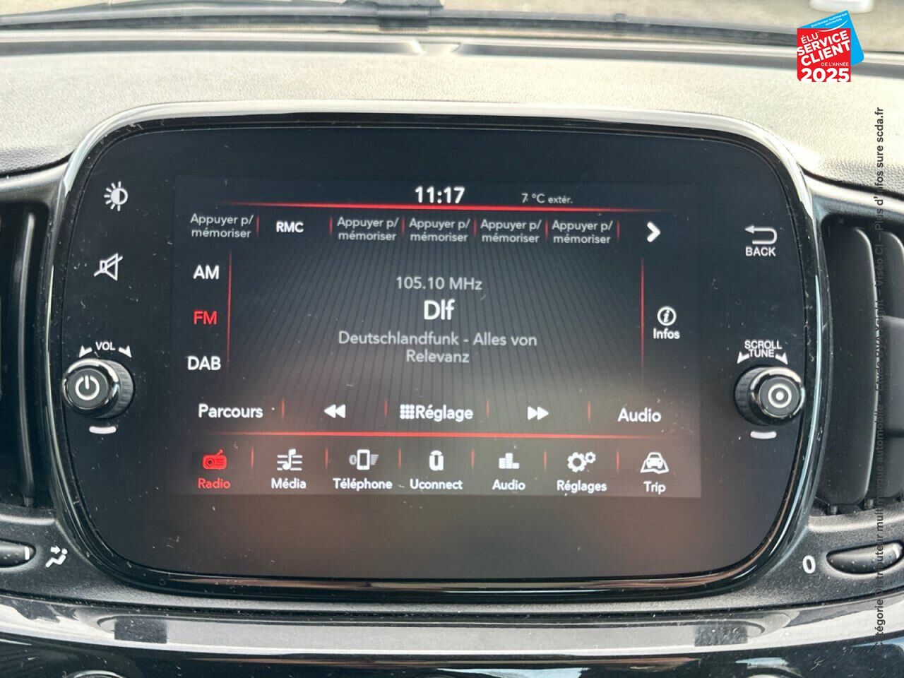 Véhicule d'occasion FIAT 500 1.0 70CH BSG SS chez Toyota Saint Dizier