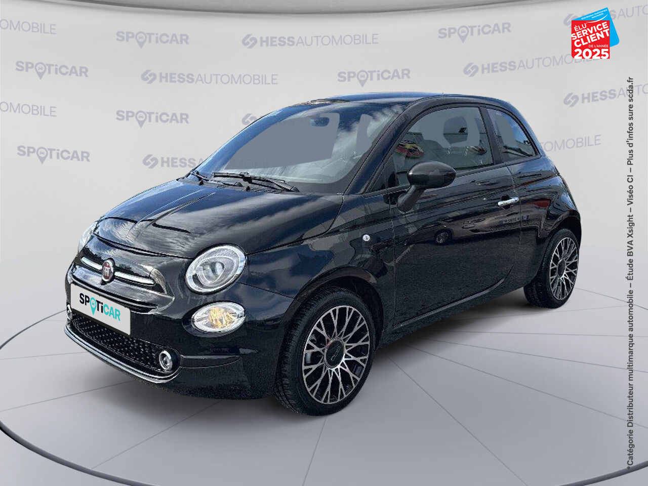 Véhicule d'occasion FIAT 500 1.0 70CH BSG SS chez Toyota Saint Dizier