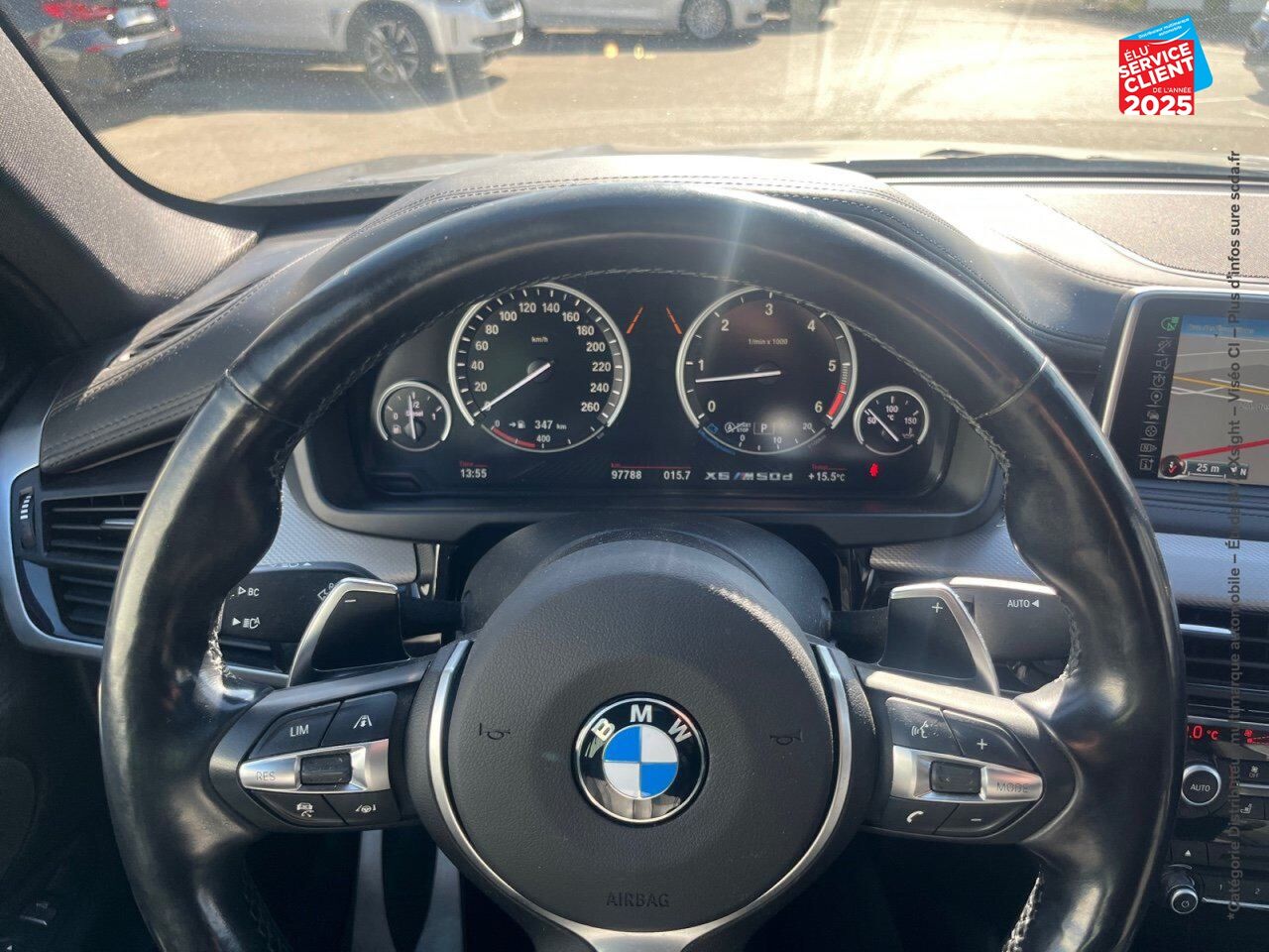 Véhicule d'occasion BMW X6 M50DA 381CH chez BMW Lons le Saunier