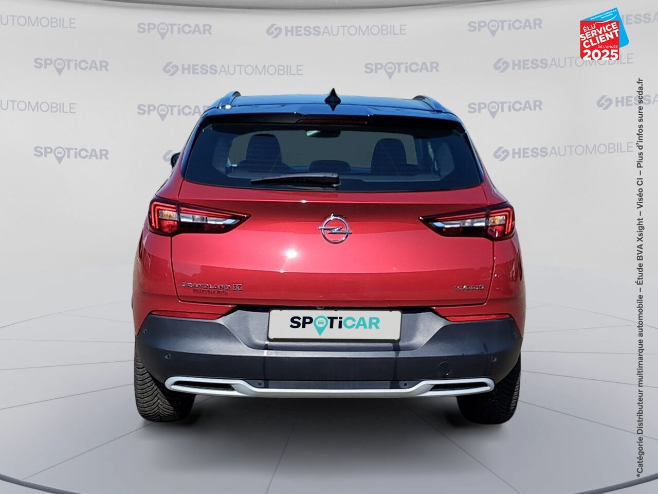 Véhicule d'occasion OPEL GRANDLAND 1.6 TURBO 225CH HYBRIDE ELEGANCE BUSINESS MY23 chez HESS Automobile