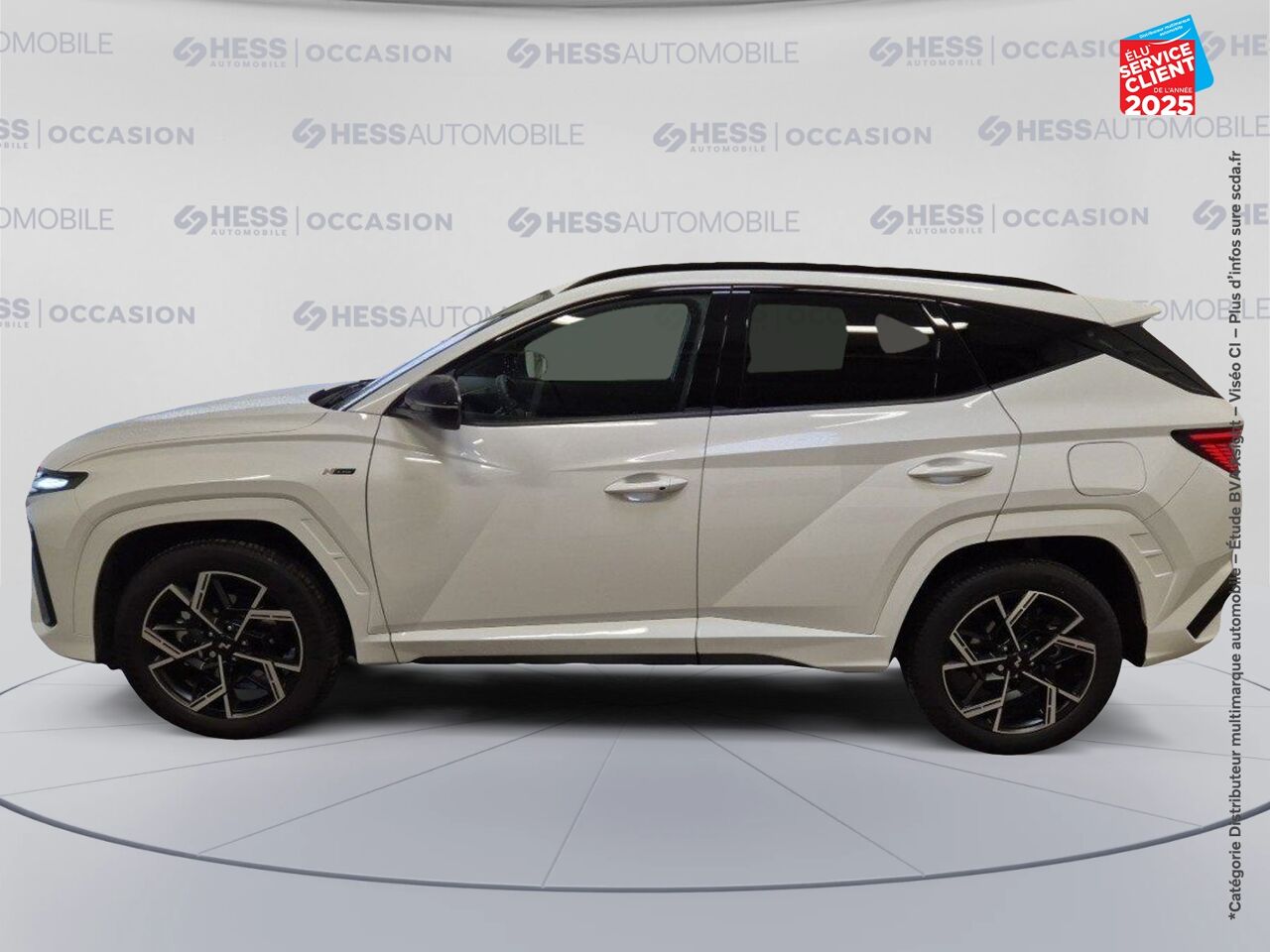 Véhicule d'occasion HYUNDAI TUCSON 1.6 T-GDI 215CH HYBRID N LINE CREATIVE chez Fiat Mulhouse