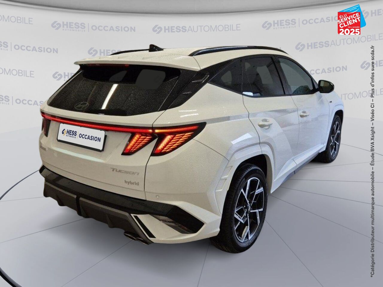 Véhicule d'occasion HYUNDAI TUCSON 1.6 T-GDI 215CH HYBRID N LINE CREATIVE chez Fiat Mulhouse