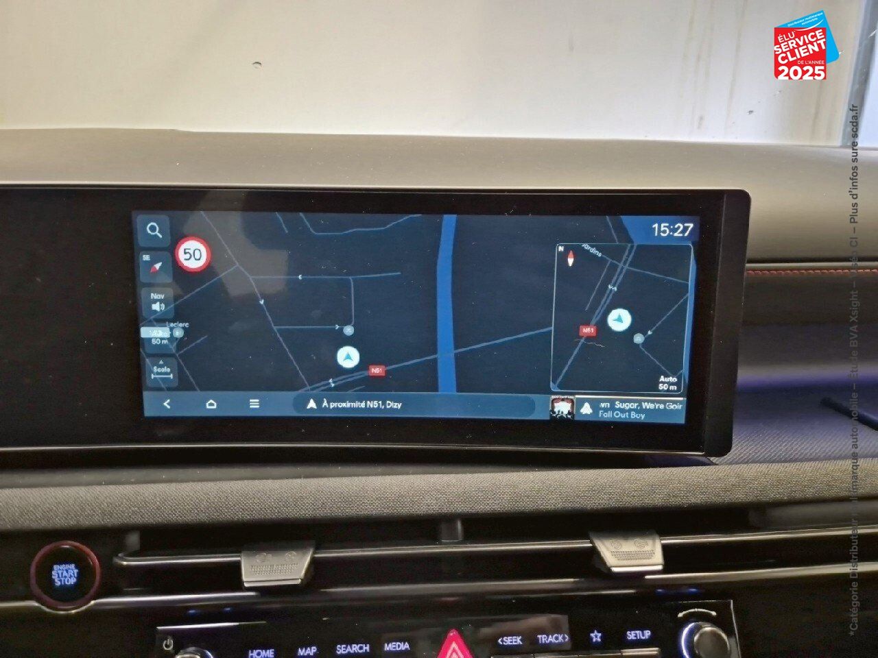 Véhicule d'occasion HYUNDAI TUCSON 1.6 T-GDI 215CH HYBRID N LINE CREATIVE chez Fiat Mulhouse