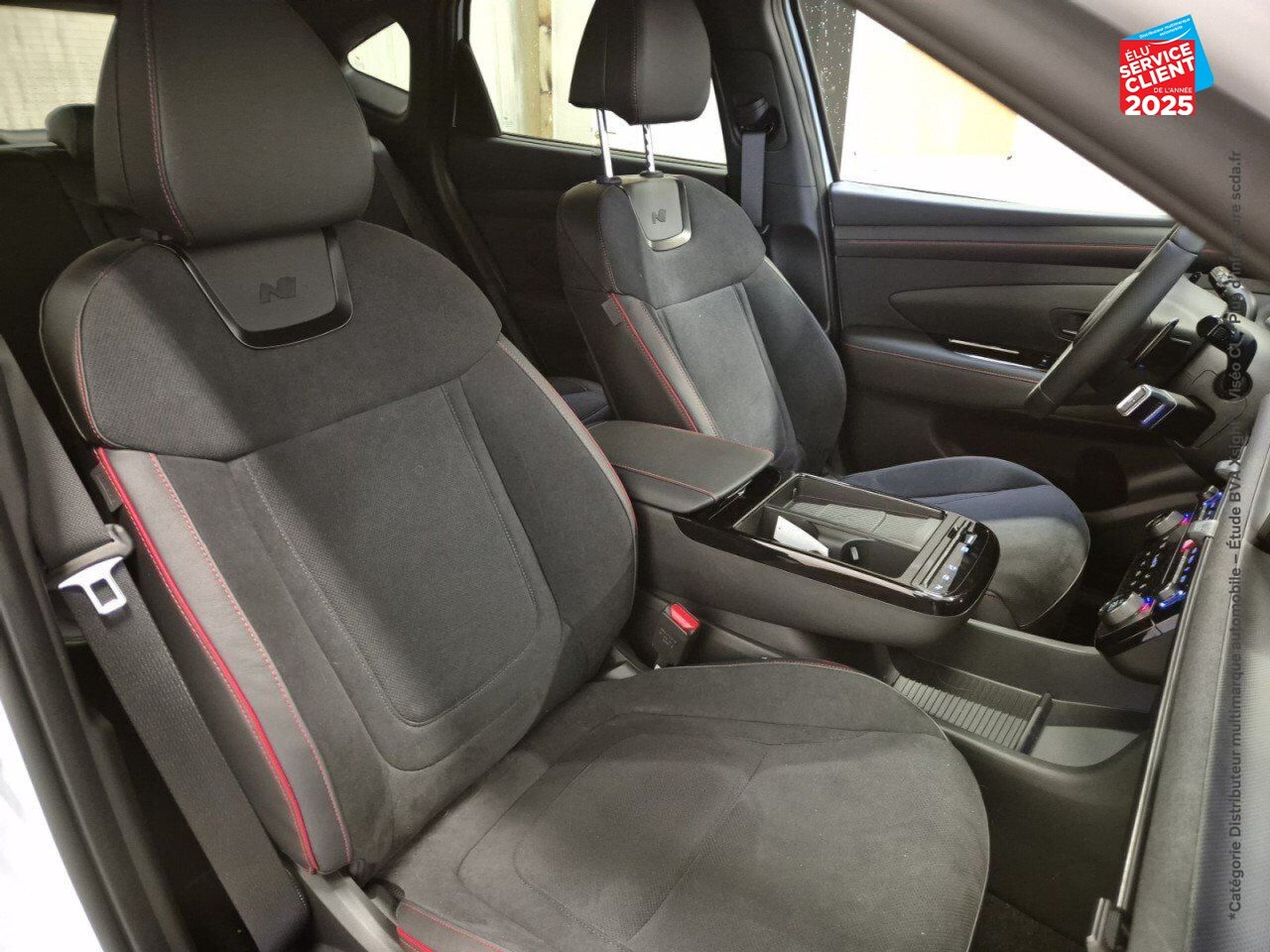 Véhicule d'occasion HYUNDAI TUCSON 1.6 T-GDI 215CH HYBRID N LINE CREATIVE chez Fiat Mulhouse