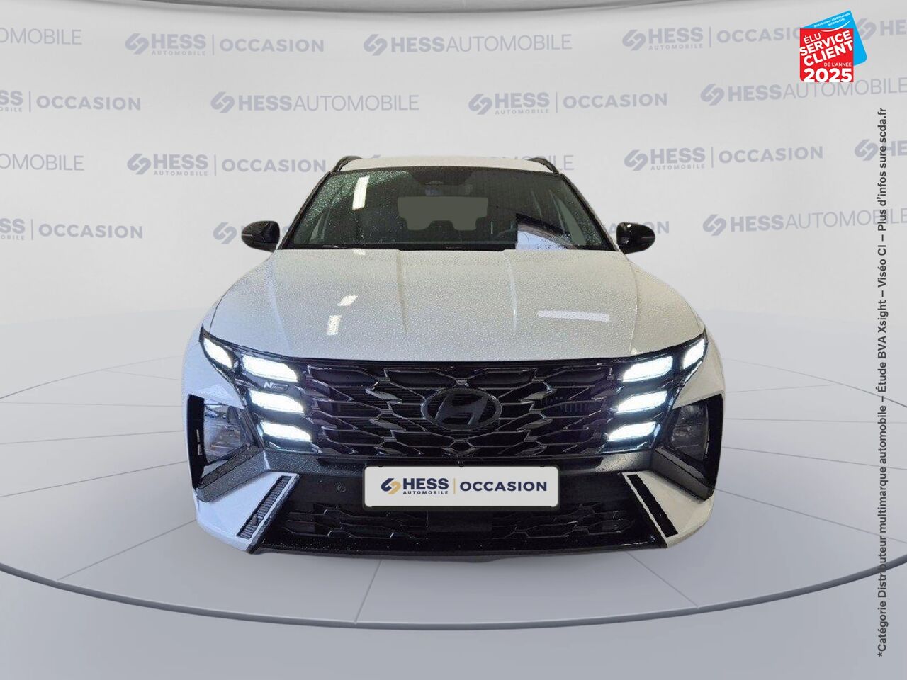 Véhicule d'occasion HYUNDAI TUCSON 1.6 T-GDI 215CH HYBRID N LINE CREATIVE chez Fiat Mulhouse