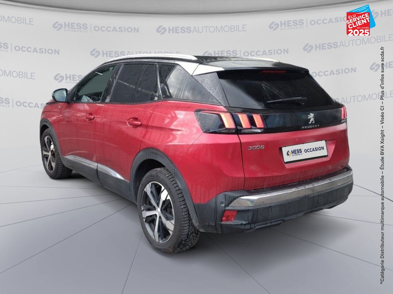 Véhicule d'occasion PEUGEOT 3008 1.6 PURETECH 180CH E6.C CROSSWAY S/S EAT8 GPS CAMERA chez Opel Verdun