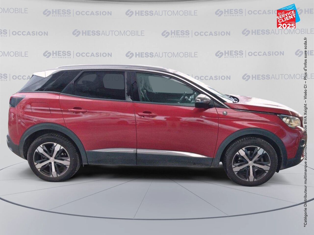 Véhicule d'occasion PEUGEOT 3008 1.6 PURETECH 180CH E6.C CROSSWAY S/S EAT8 GPS CAMERA chez Opel Verdun
