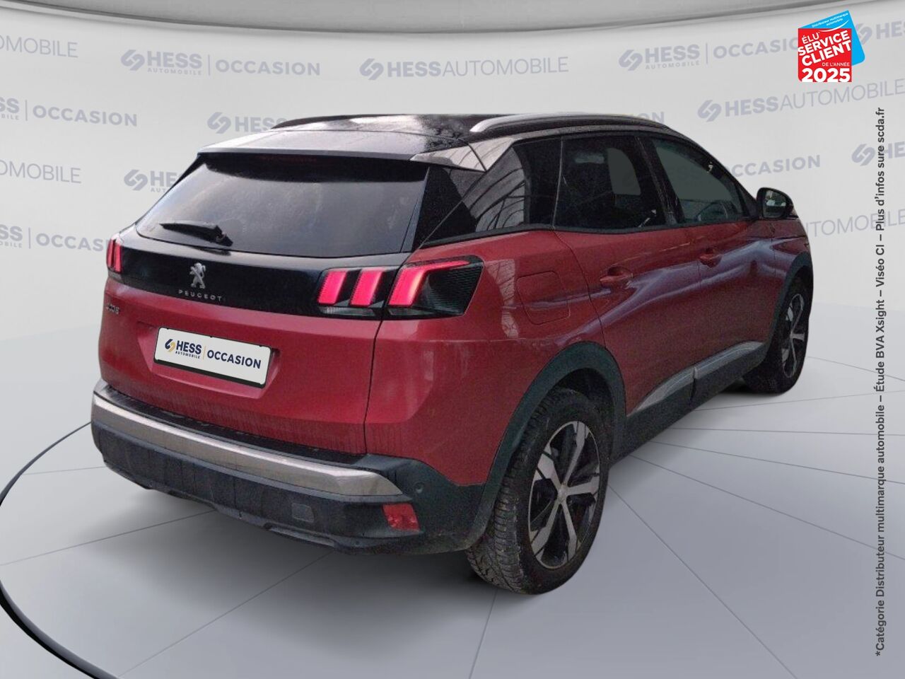 Véhicule d'occasion PEUGEOT 3008 1.6 PURETECH 180CH E6.C CROSSWAY S/S EAT8 GPS CAMERA chez Opel Verdun
