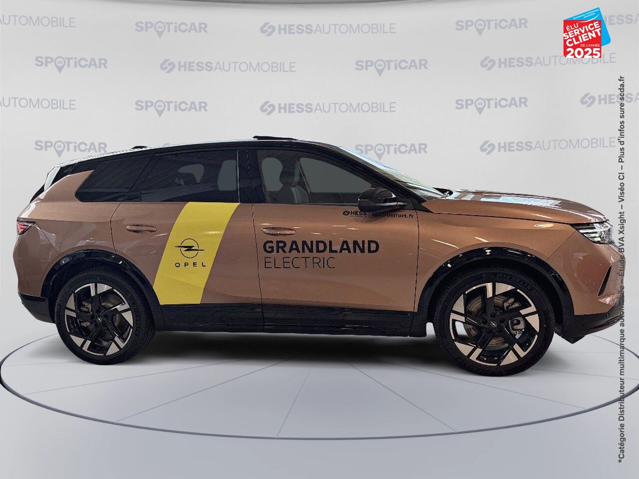 Véhicule neuf OPEL GRANDLAND ELECTRIC 213CH BATTERIE 73 KWH GS chez Opel Saint-Dizier