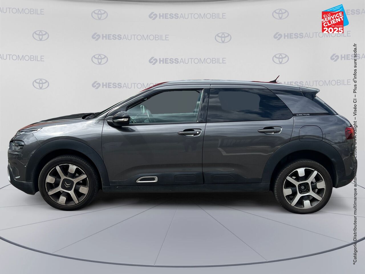 Véhicule d'occasion CITROEN C4 CACTUS PURETECH 130CH SS SHINE EAT6 E6.D 7CV chez HESS Automobile